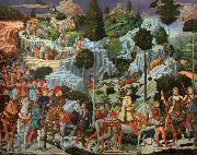 Procession of the Magi (mk08) Benozzo Gozzoli